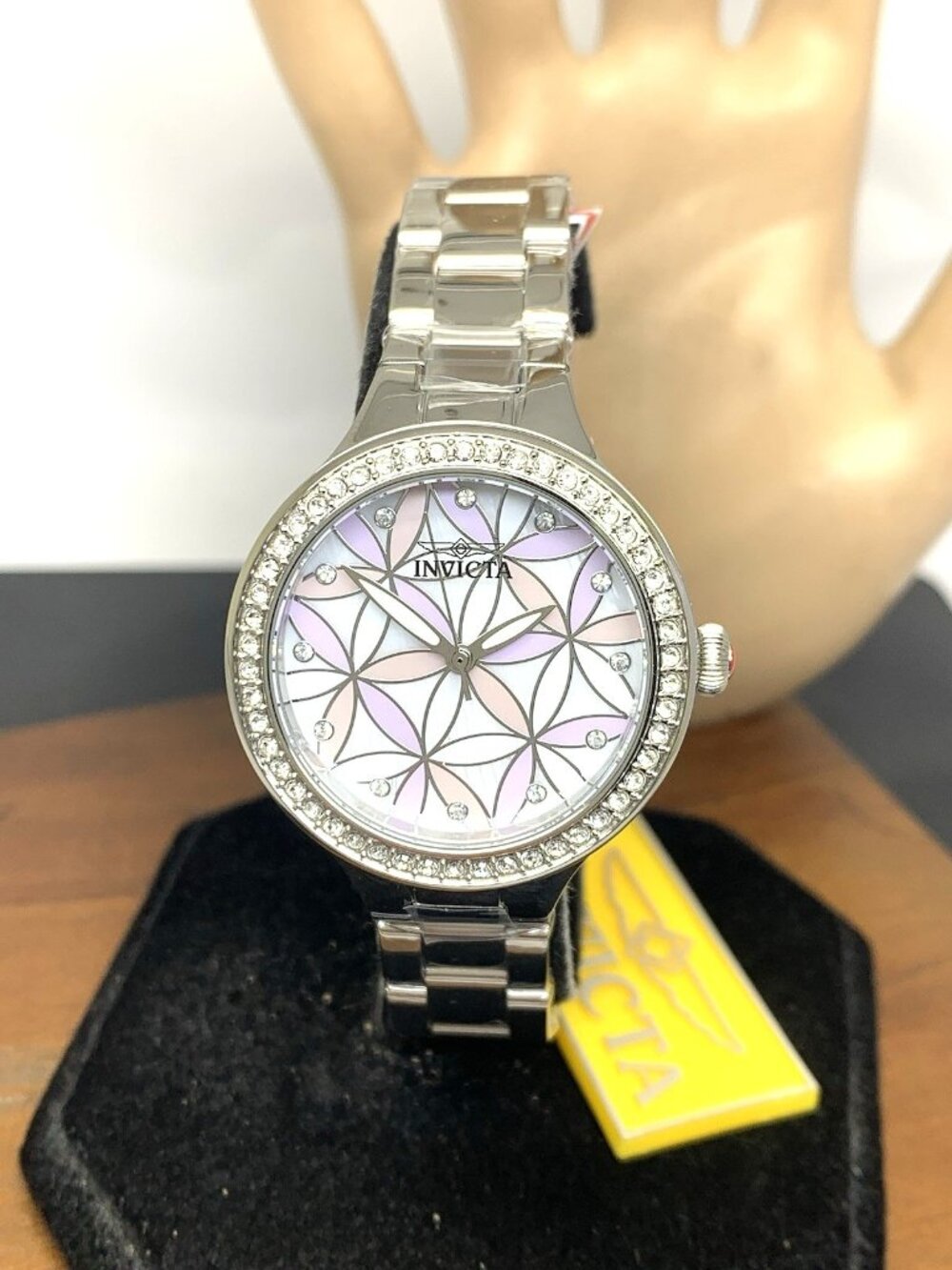 Invicta Women's Watch 28823 Wildflower Quartz Crystals Silver Stainless Steel